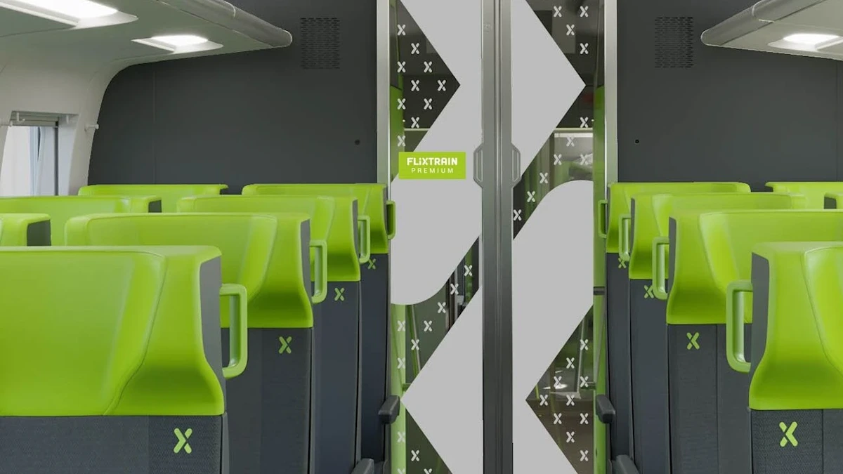 Exklusiver Blick ins Innere der Züge: So sehen die neuen Flix-Trains aus