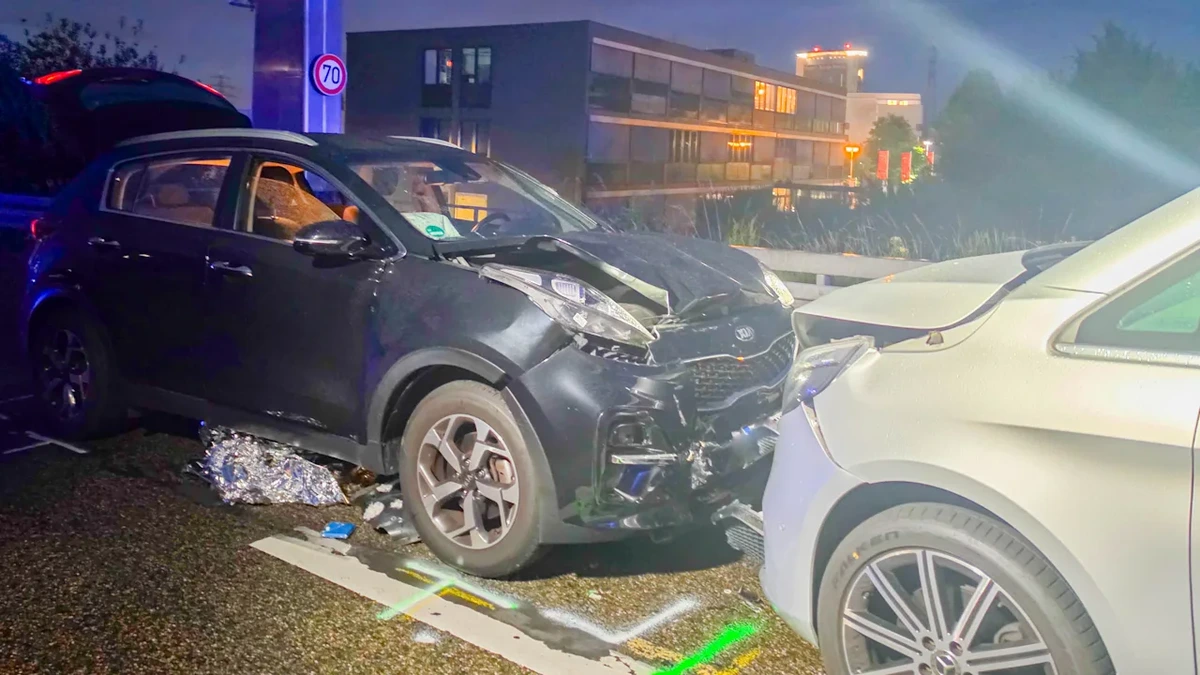 Tödlicher Unfall bei Offenburg: Auto gerät auf B33 in den Gegenverkehr