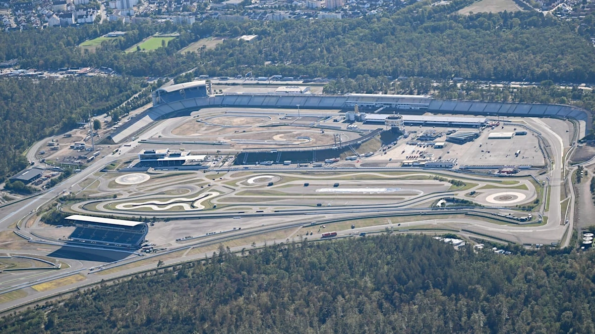 Hockenheimring: Polizist stirbt bei Fahrtraining mit Dienstmotorrad