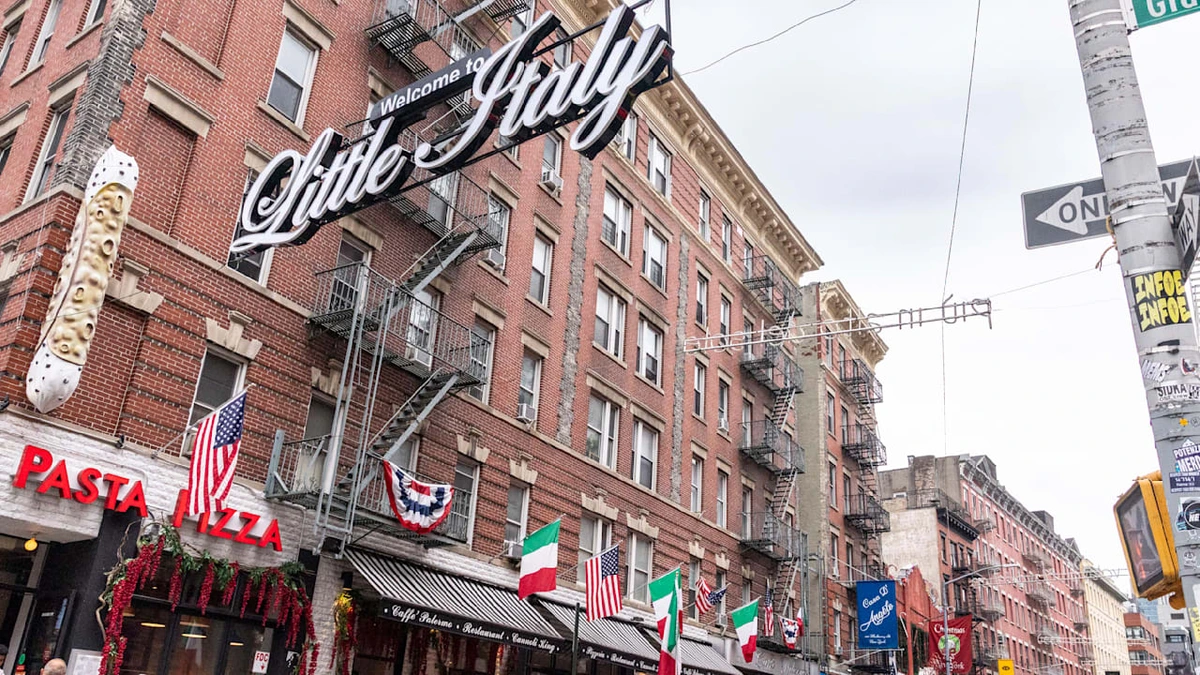 Little Italy in New York: BILD besucht die traurigsten Fußballfans der USA
