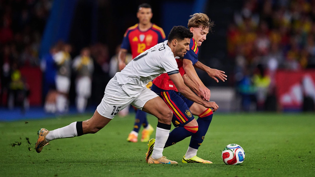 WK-titelfavoriet Spanje stelt teleur en komt niet verder dan gelijkspel tegen Irak
