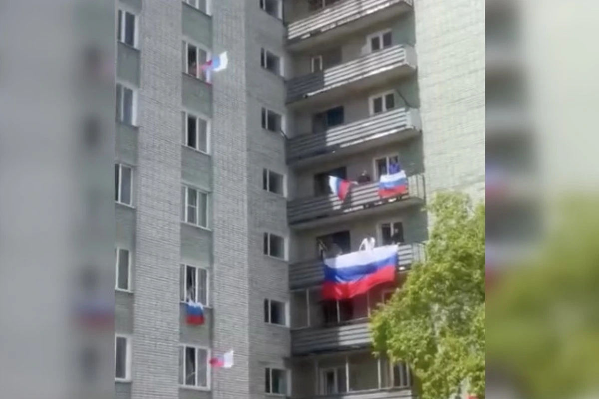 Правда ли, что на этом видео показано празднование дня России в Одессе?