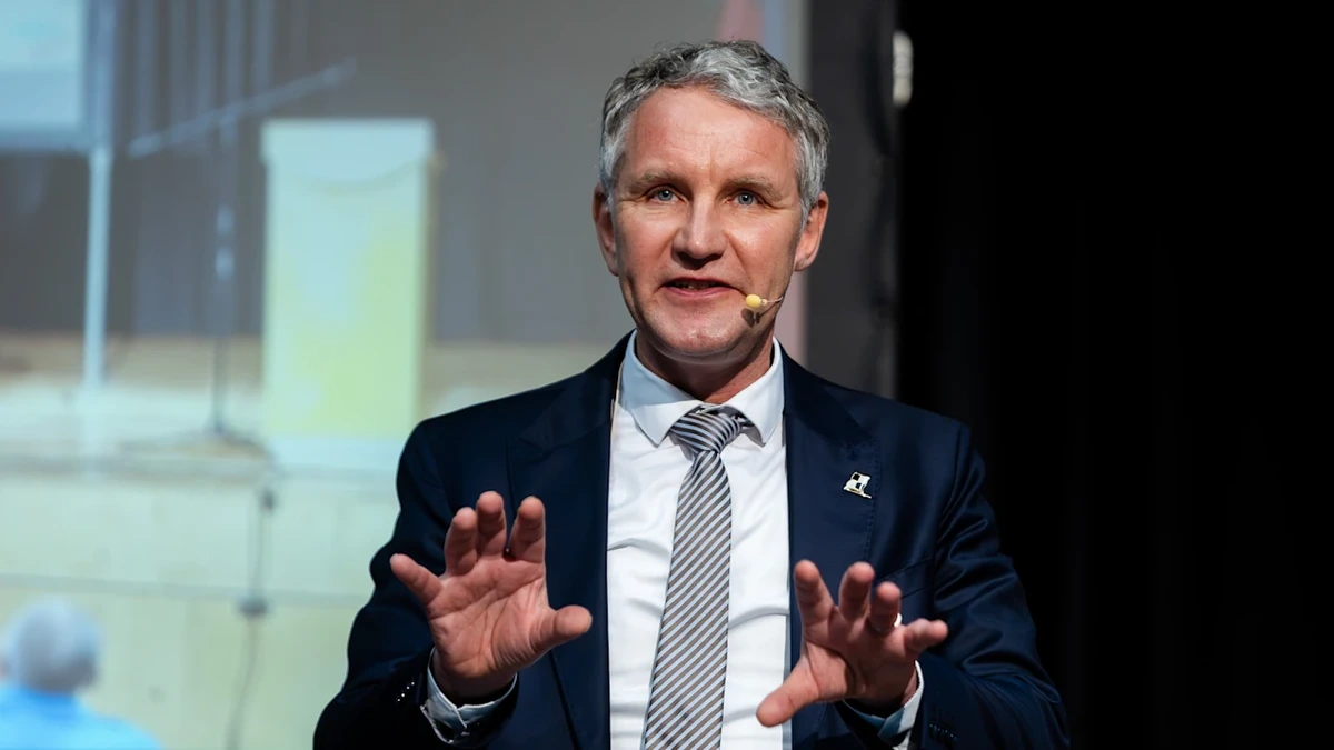 Björn Höcke ist bei der AfD in Sachsen-Anhalt als Wahlhelfer unerwünscht