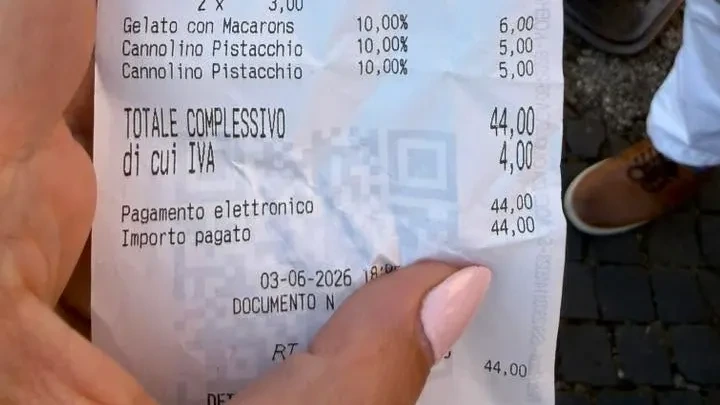 Abzocke in Rom: Touristen-Paar muss 44 Euro für zwei Eis bezahlen