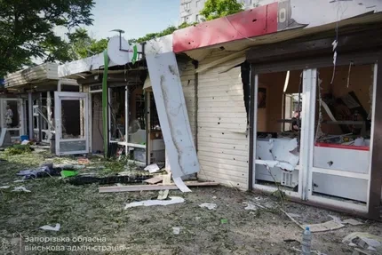 Обстрел Украины ВС РФ: в Запорожье двое погибших и более 20 пострадавших