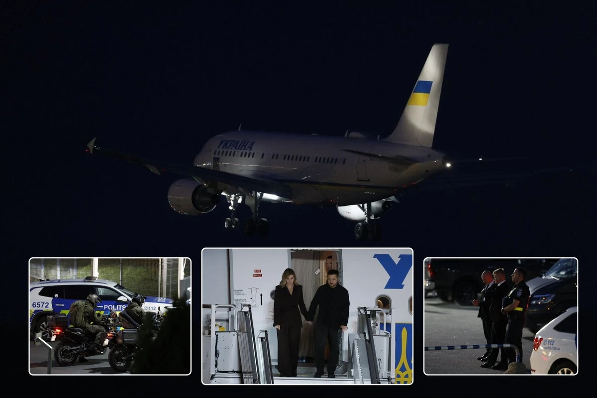 ФОТО | Президент Украины Владимир Зеленский ночью прибыл в Эстонию