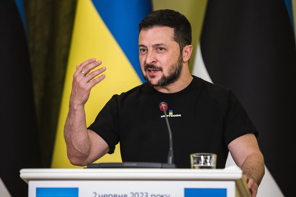 Президент Украины Владимир Зеленский вместе с супругой прибудет в Эстонию