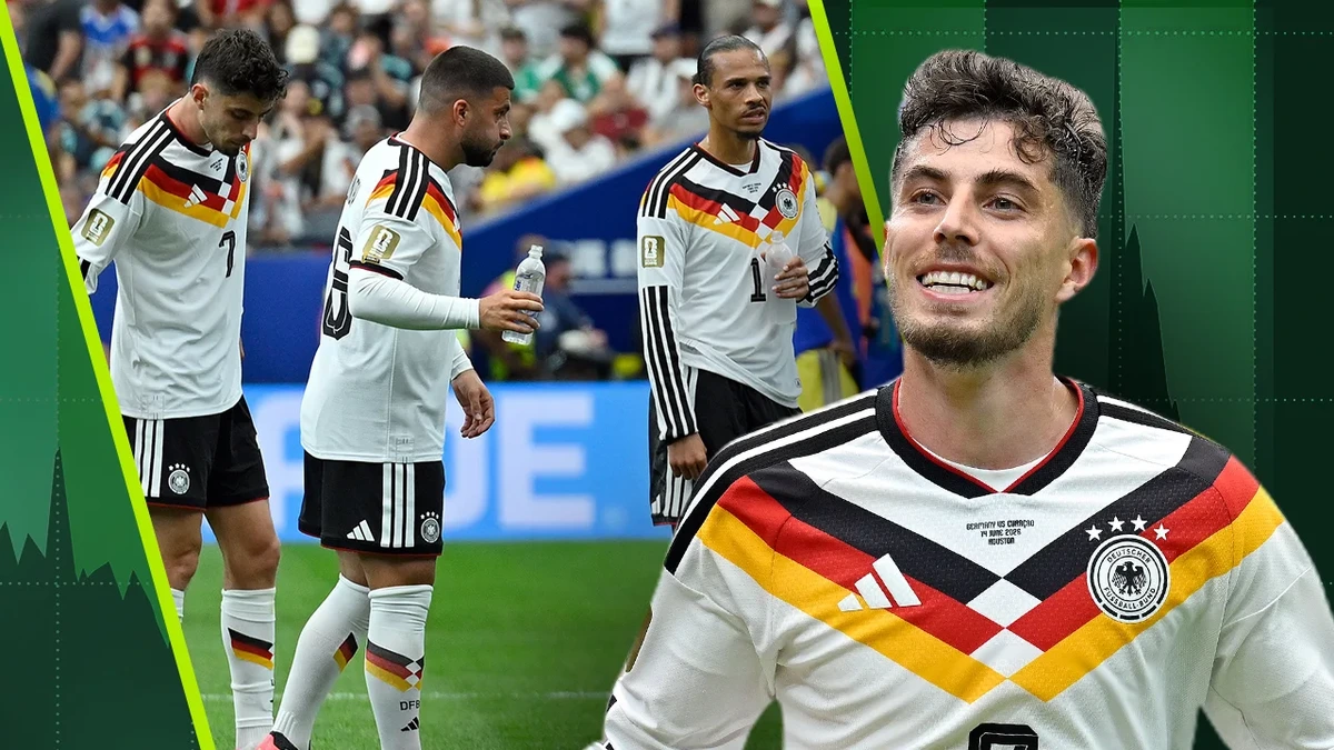 WM 2026: Die Pinkel-Kurve vom Deutschland-Spiel gegen Curaçao – Wasser-Explosion
