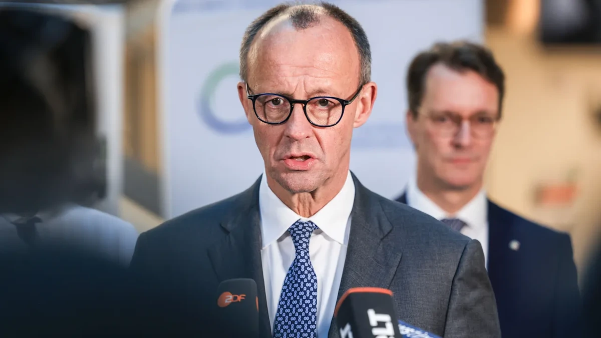 Neue Umfrage zu Merz und Wüst: Kanzlertausch würde Union nicht helfen