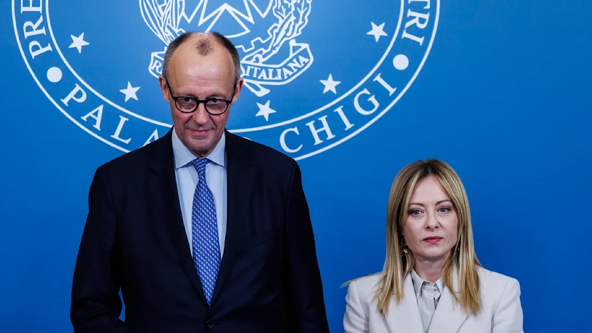Friedrich Merz muss schlichten: Macron und Melon sind sauer auf uns