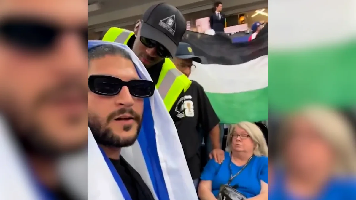 Wegen Israel: Flaggen-Skandal in WM-Stadion