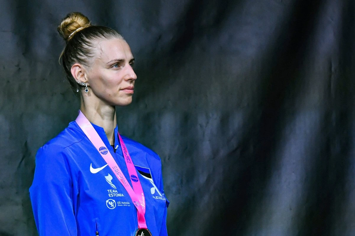 Катрина Лехис — двукратная чемпионка Европы по фехтованию