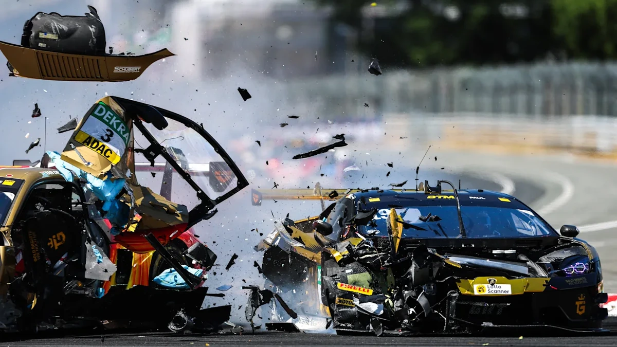 DTM: Horror-Crash am Norisring!