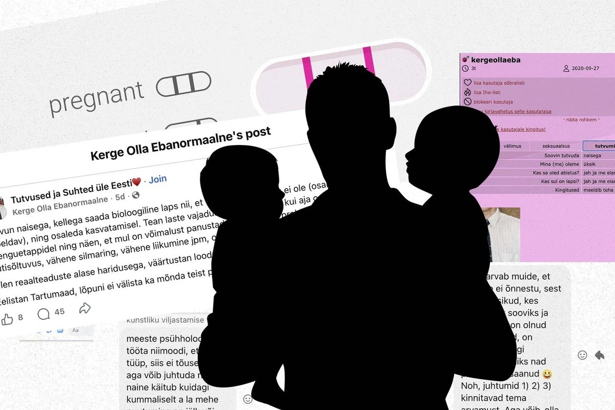 "Дело не в сексе". Женатый мужчина из Эстонии предлагает незнакомкам родить от него ребенка