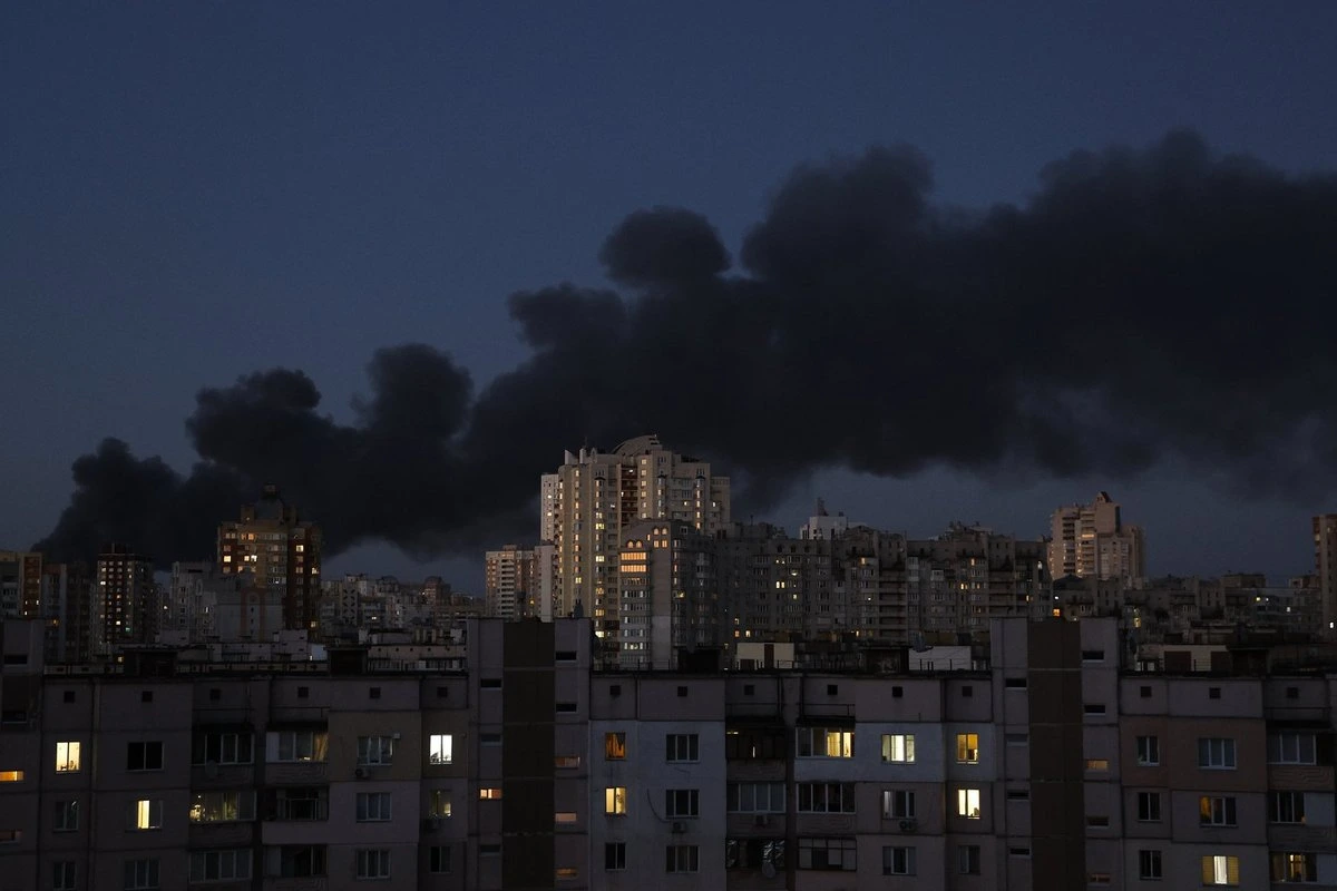 Ночью Россия атаковала Киев баллистическими ракетами