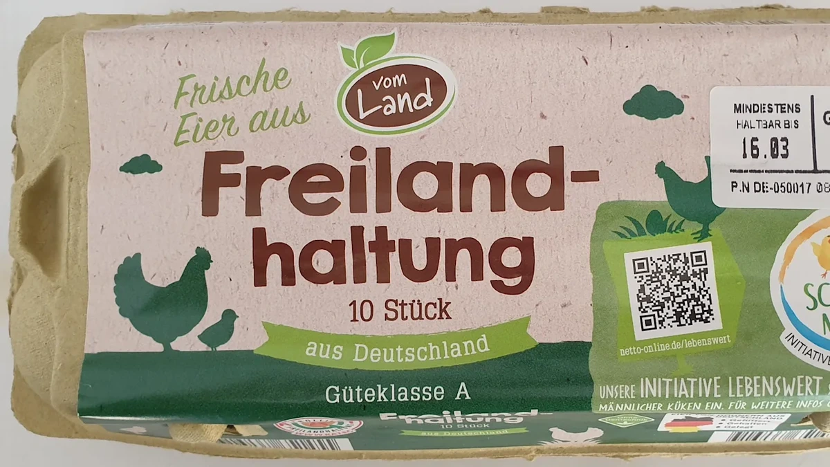 Eierkrise bei Netto mit dem Hund im Logo: Nur 2 Packungen pro Kunde