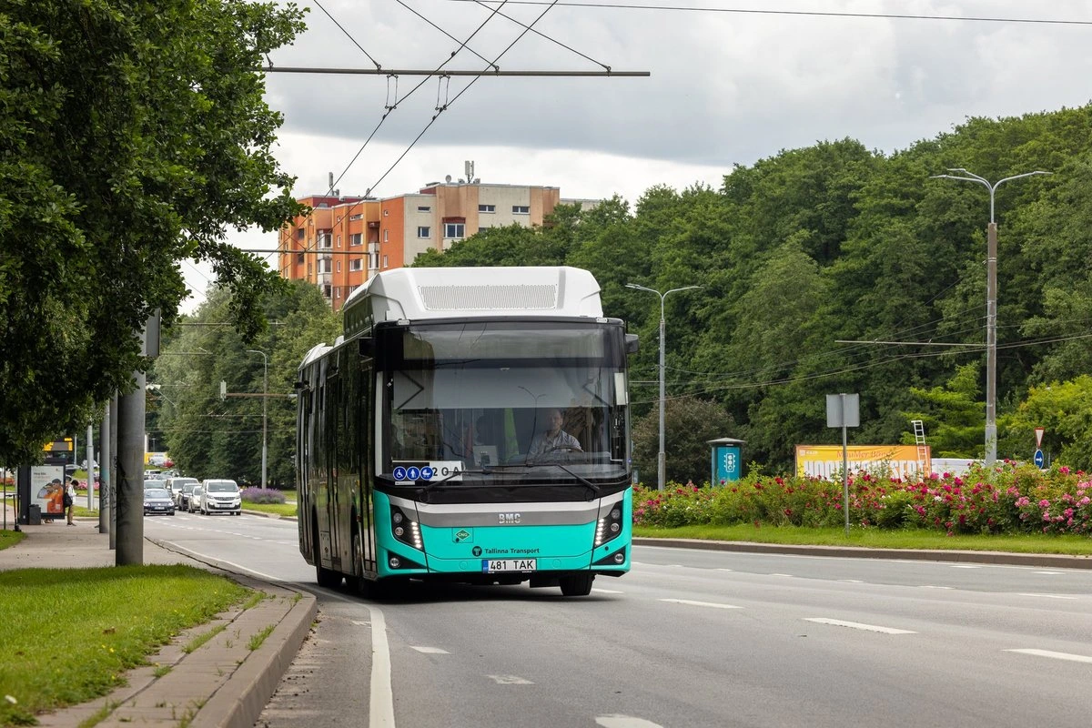 В Таллинне на маршруты вышли новые газовые автобусы. Город рассматривает возможность закупки еще до 60 автобусов