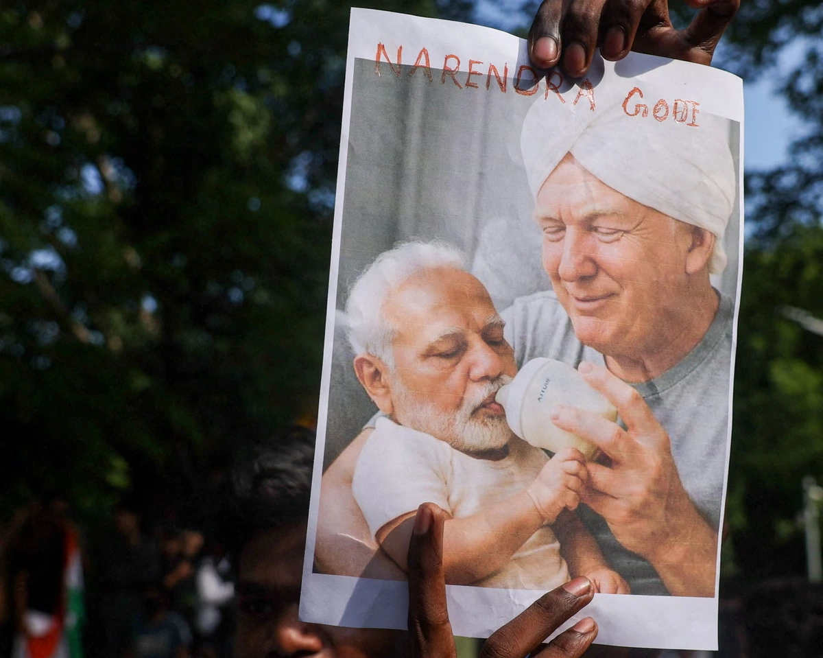 ‘They played noughts and crosses on the PM’s huge forehead!’ An Indian standup picks his favourite gen Z protest memes