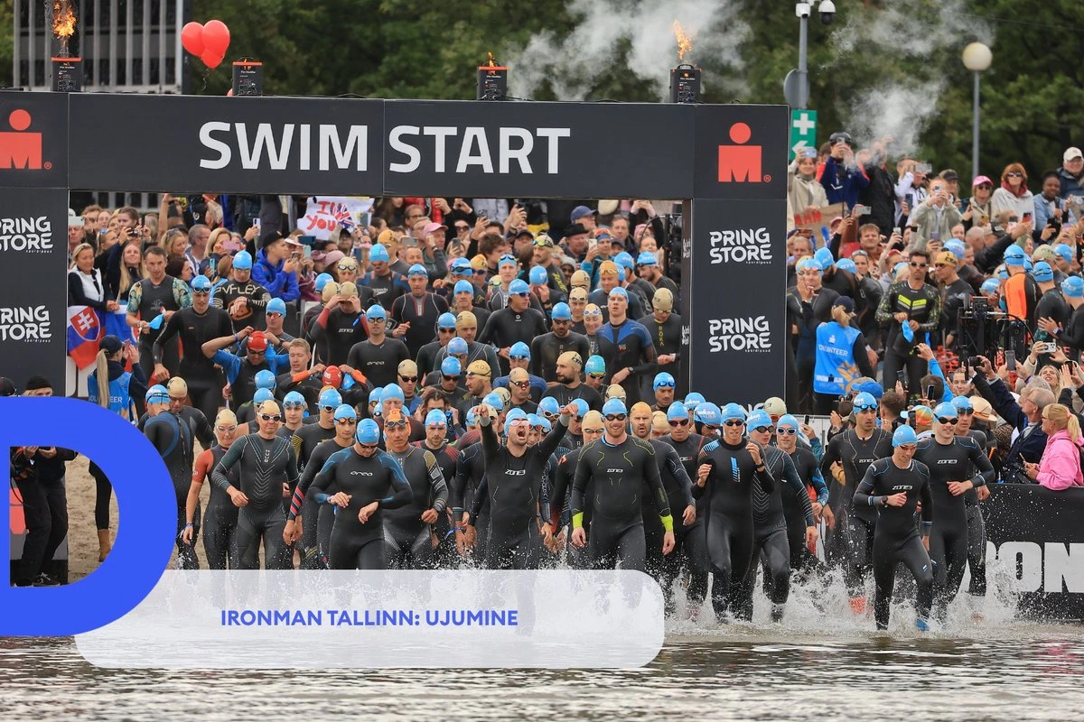 ВИДЕО | Смотрите повтор заплыва на Ironman Tallinn