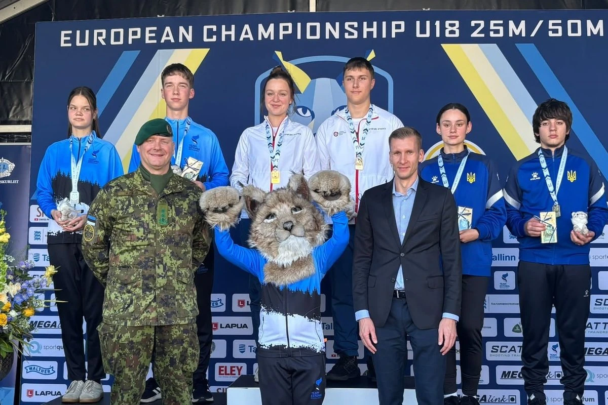 Сборная Эстонии по стрельбе из винтовки завоевала серебро юниорского чемпионата Европы