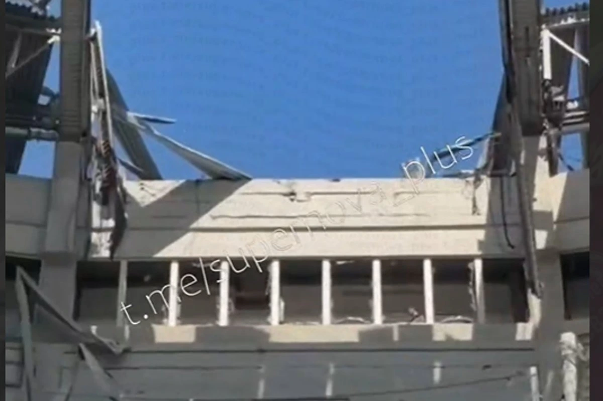 ВИДЕО | Российские военные атаковали Одессу — удар пришелся по футбольному стадиону