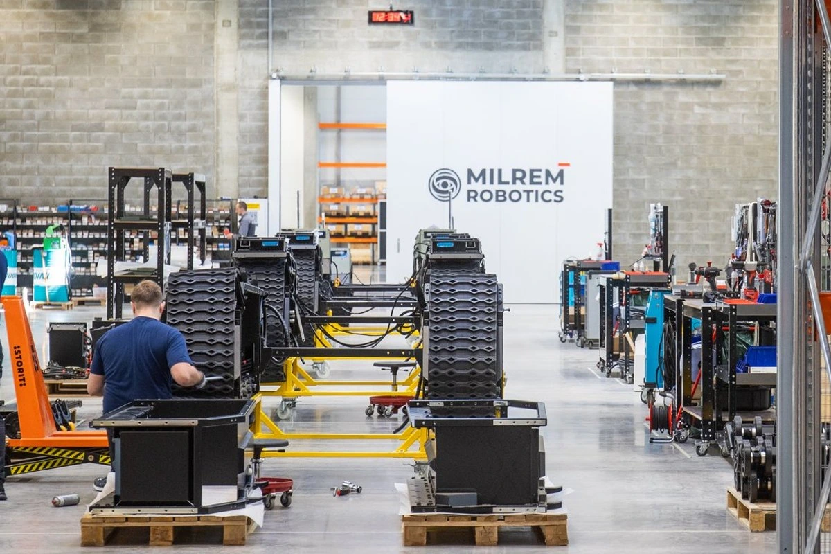 Пожар в здании Milrem Robotics в Таллинне расследуют как возможную попытку диверсии