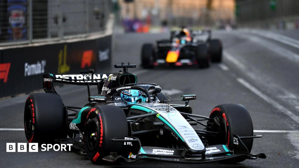 Russell wins despite late Verstappen challenge