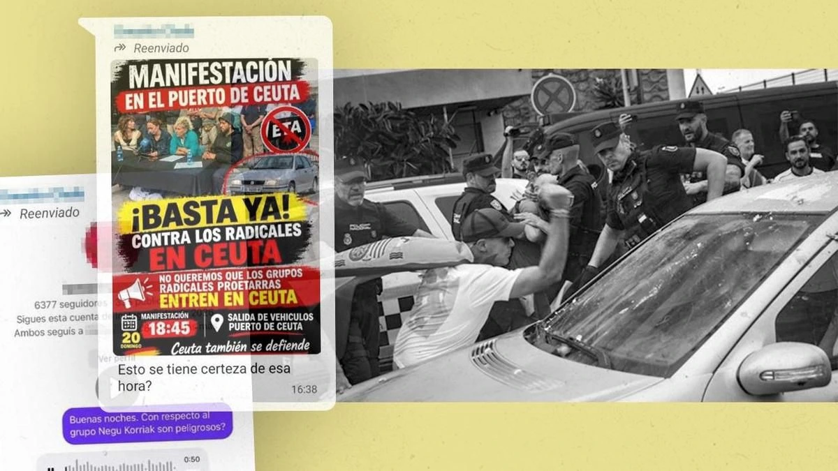 El audio que encendió la chispa y que acabó en agresión al coche de la diputada ceutí: “Apoyan a ETA”