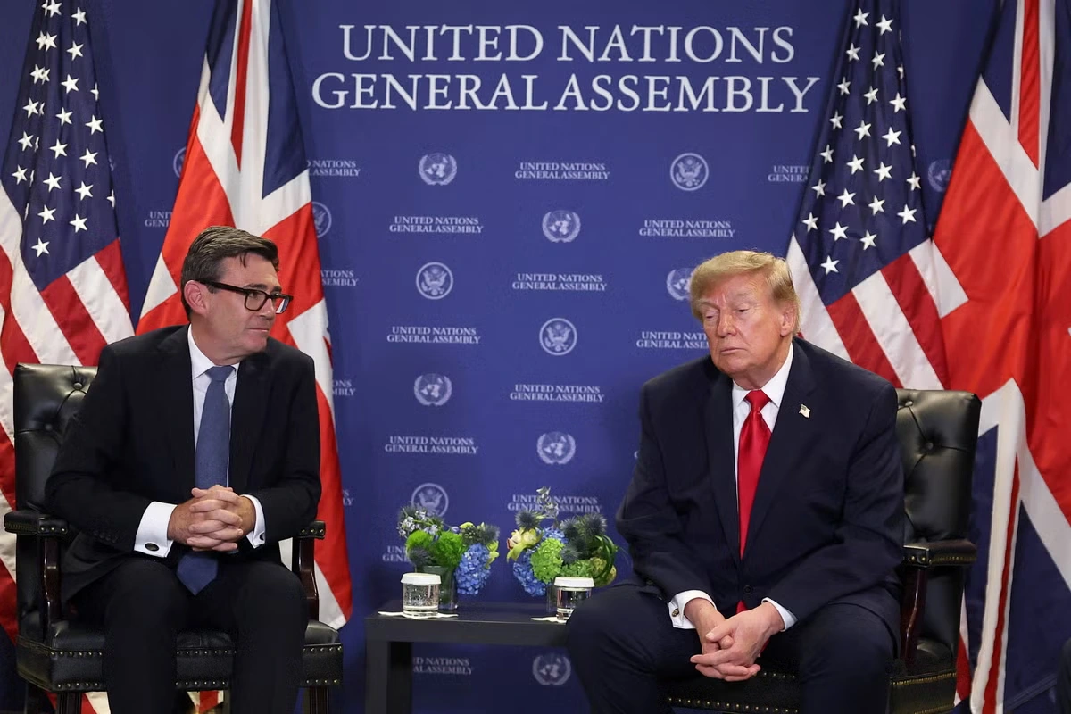 Nervous Burnham will be relieved his first Trump meeting went well