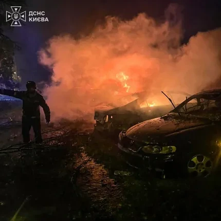 В результате массированного удара по Киеву погибли два человека, более 40 пострадали