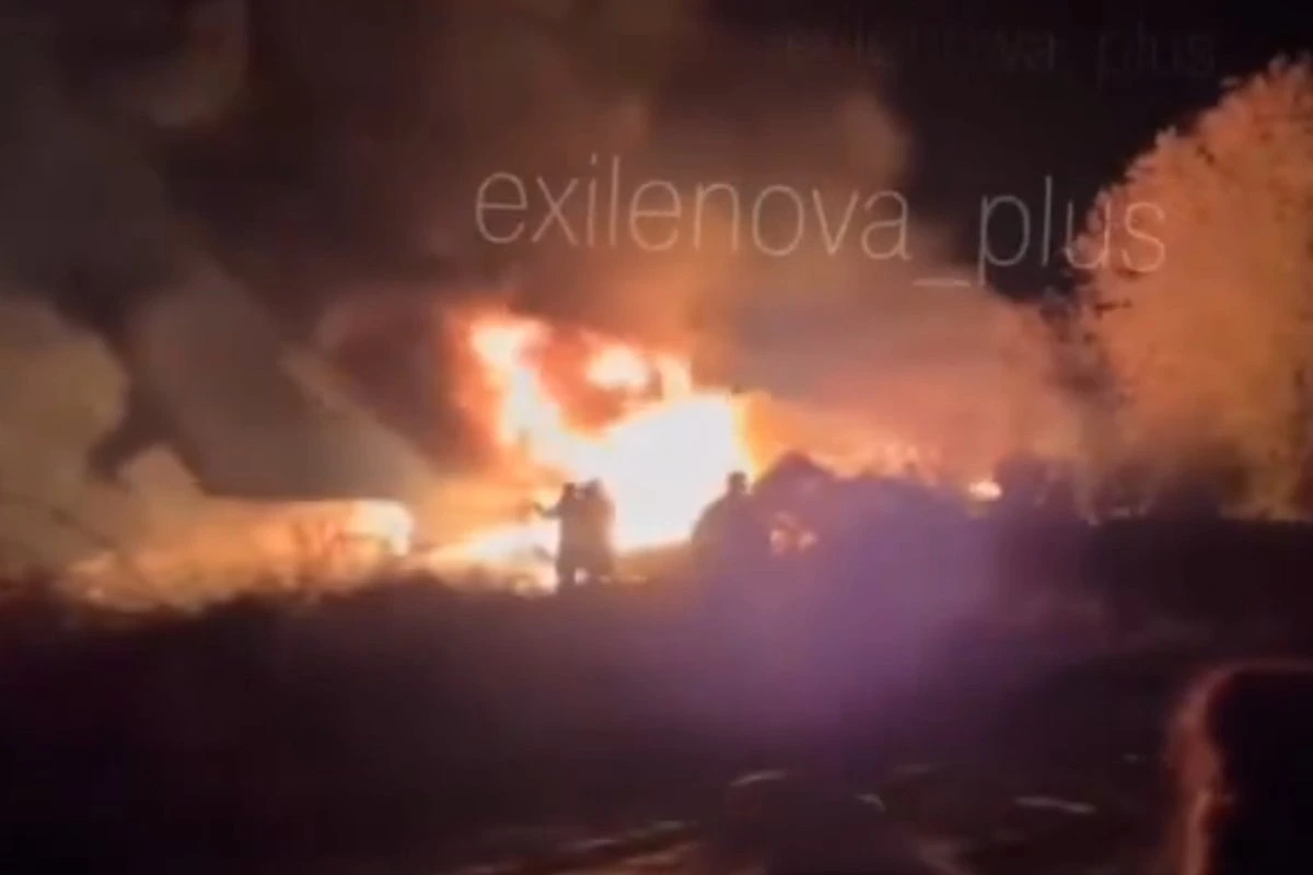 ВИДЕО | В Амурской области разбился военный самолет Ту-95. Есть погибшие