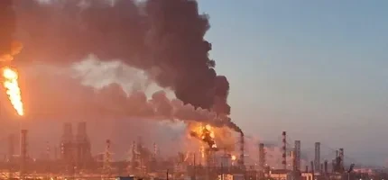 Сотни дронов ВСУ атаковали Москву и область: горят НПЗ и складской комплекс