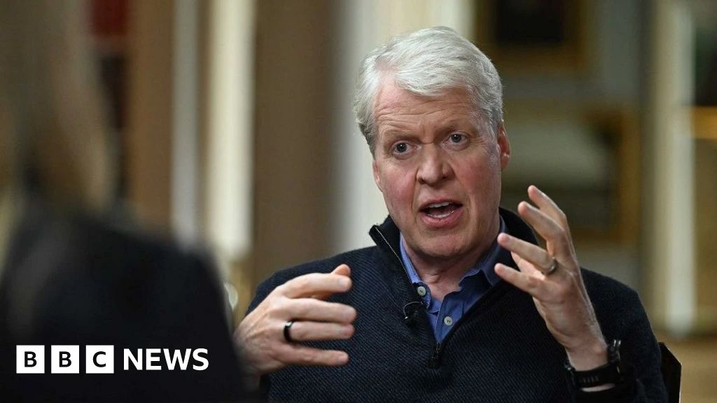 Harry and Meghan's media treatment echoes what happened to Diana, Earl Spencer tells BBC
