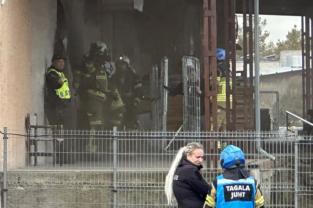 ФОТО | В здании Coop взорвались газовые баллоны