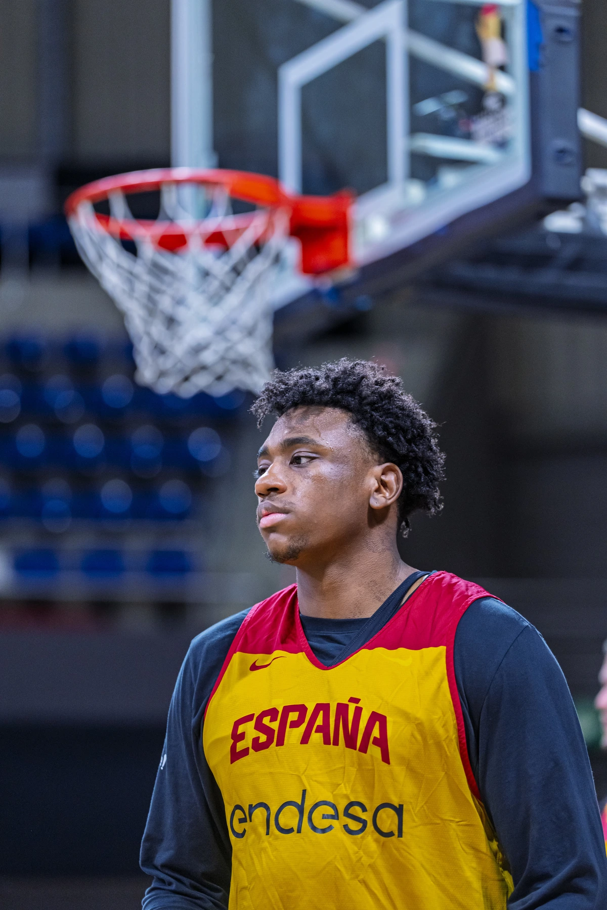 La "luz al final del túnel" de Great Osobor, el gigante de Tudela que se rompió la rodilla en su debut con la selección: "Mi motivación es volverme a poner la camiseta de España"