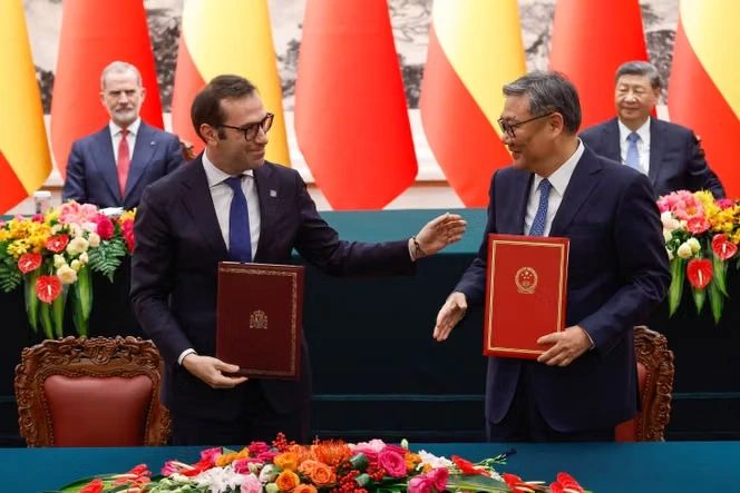 Face à la Chine, la France et l’Espagne défendent des stratégies différentes