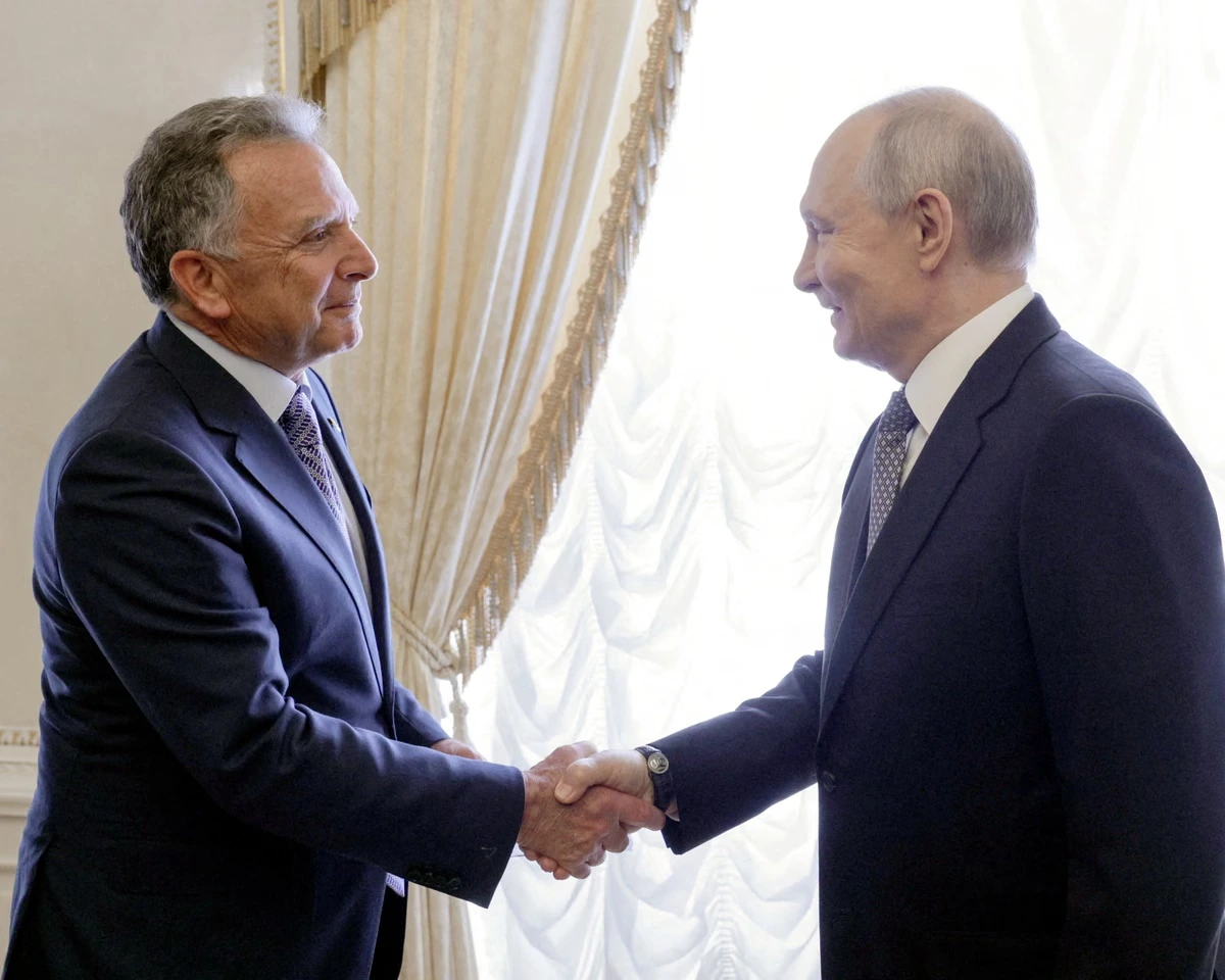 Putin orders release of jailed American as he meets Trump envoy for Ukraine talks