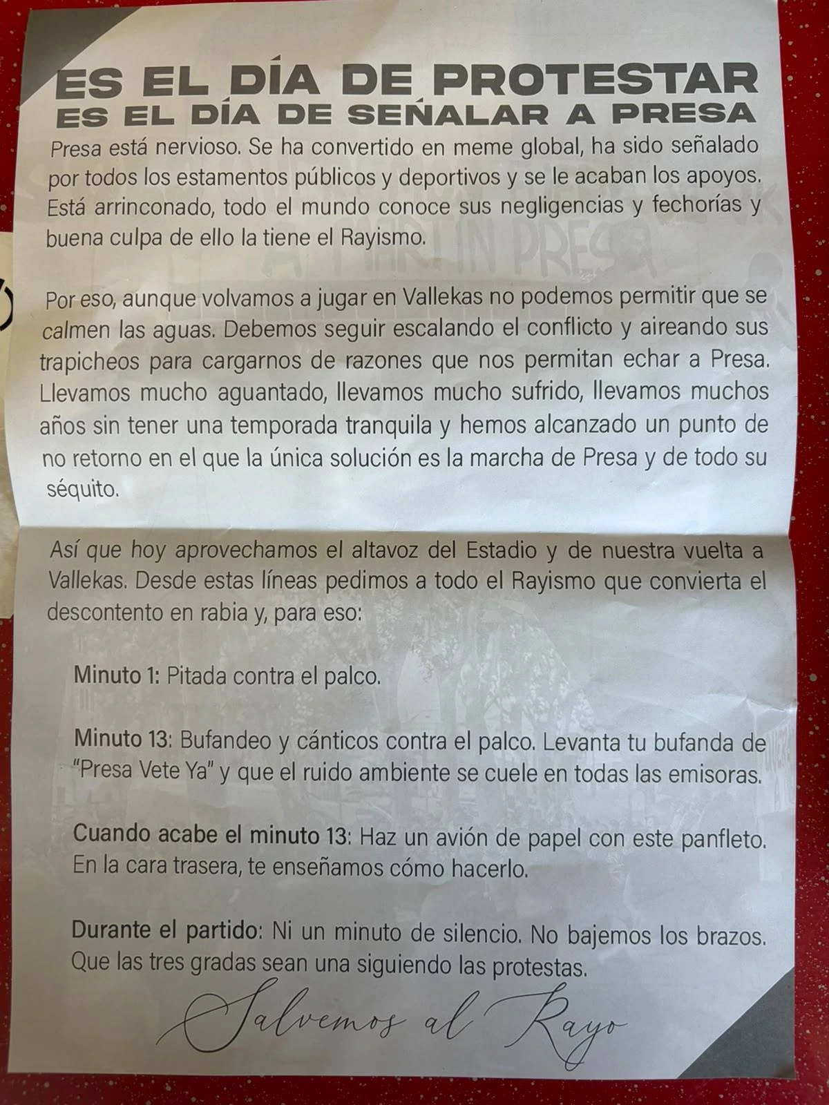 Suspendido el encuentro entre el Rayo Vallecano y el Athletic Club tras el lanzamiento de objetos desde la grada