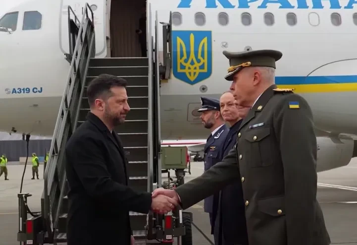 Зеленский прибыл на переговоры в Норвегию