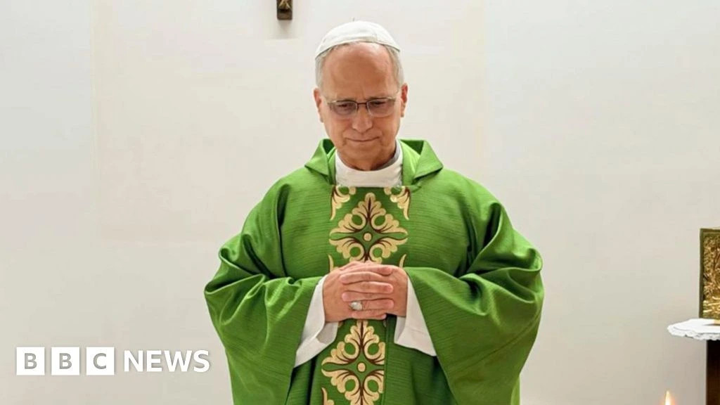 Pope pictured for first time since surgery and cancer diagnosis