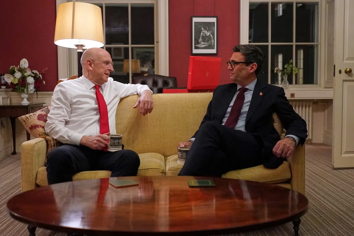 Chancellor and Burnham at odds over Brexit: ‘We had a referendum’