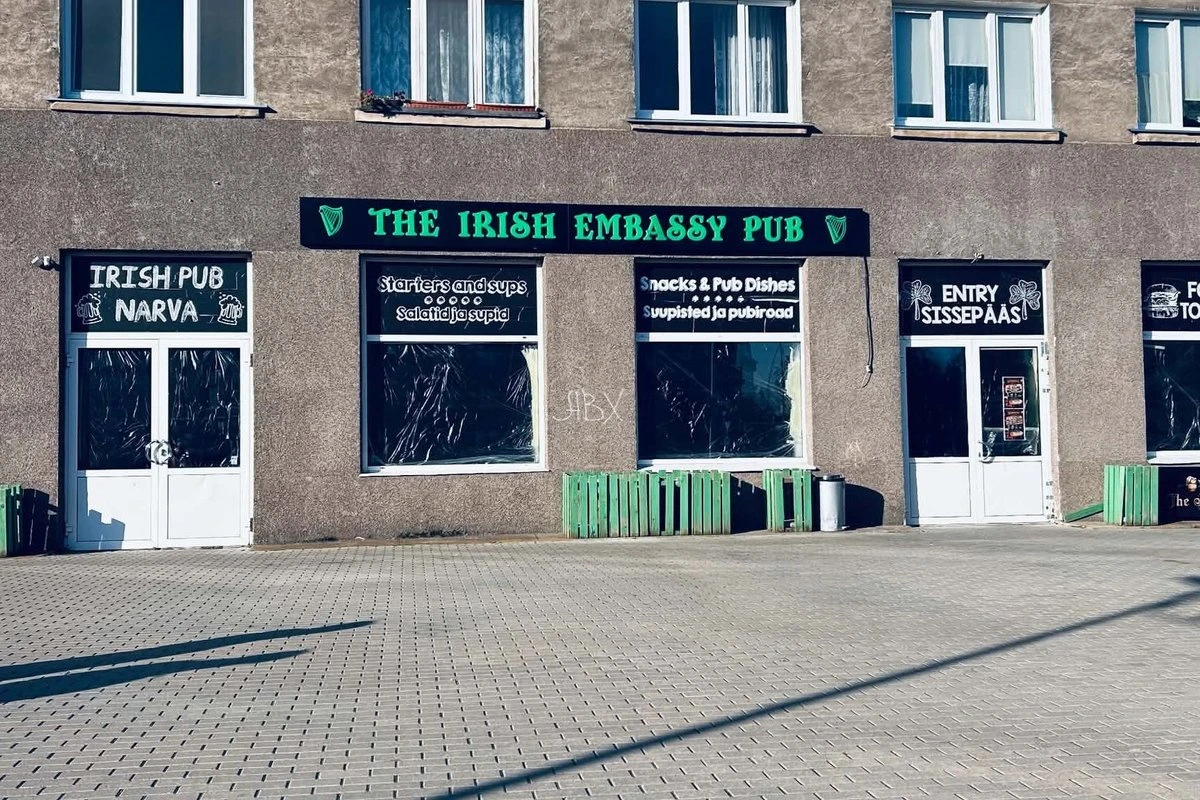 Нарвский бар The Irish Embassy Pub вынужден переехать: все дело в слишком высокой аренде